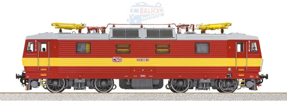 H0 - Elektrická lokomotiva řady 372 ČD cargo