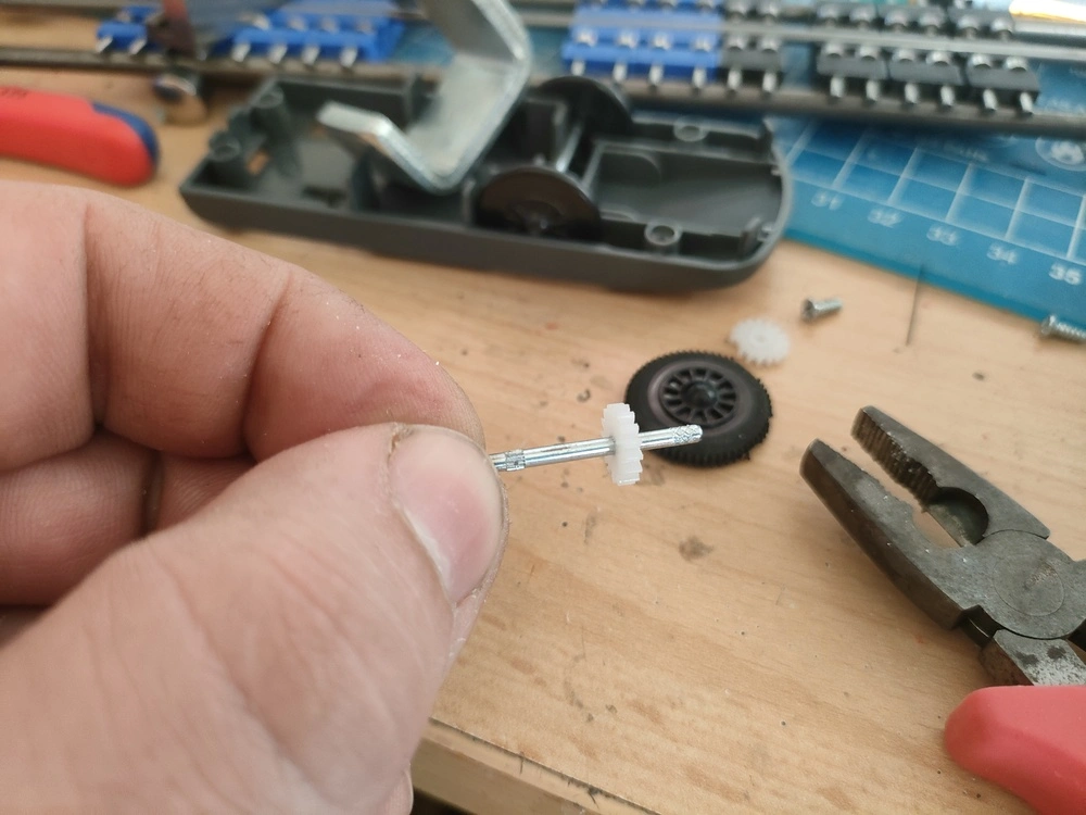 Náhradní ozubené kolečko na hnací nápravu