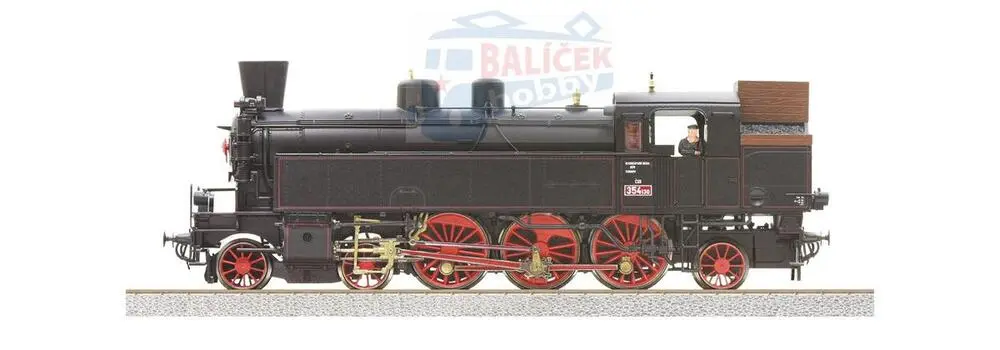 H0 - Parní lokomotiva 77.23 ÖBB "Všudybylka"