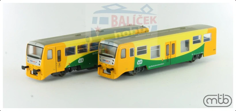 ČD 814 214 Regionova, 2-dílná sada - MTB - H0