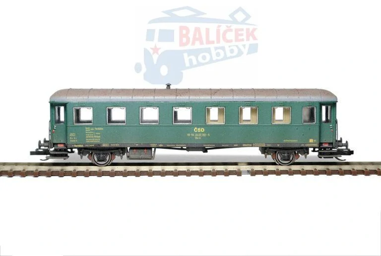 Osobní vůz pro vojenské přepravy Be-k/Baa-k ČD/ČSD 1:120