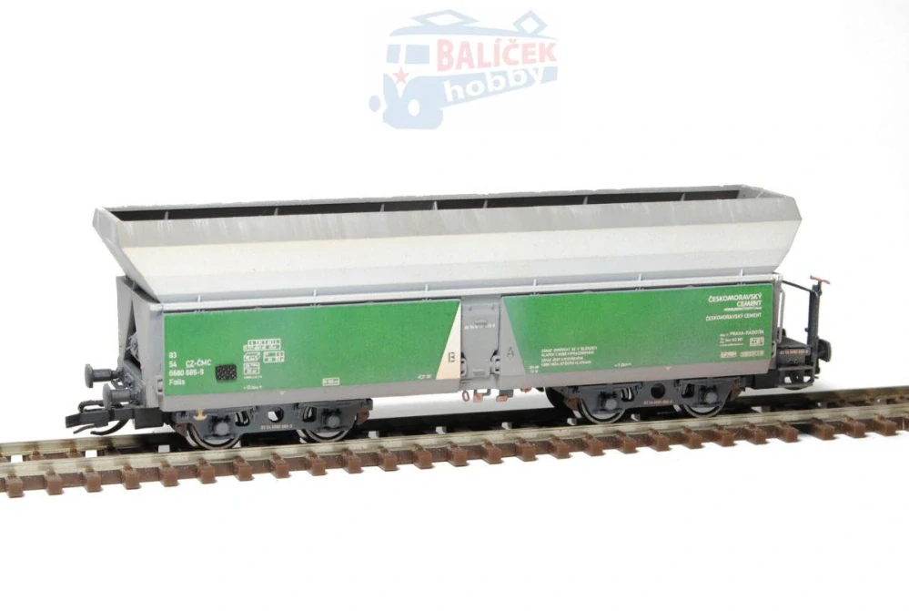 Samovýsypný vůz Falls 11 Českomoravský cement 1:120