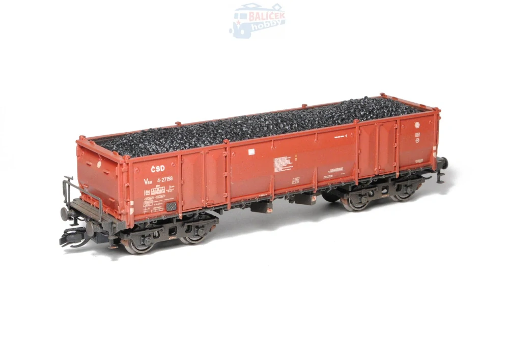 Otevřený vůz Eal/Vsa 10 ČSD 1:120