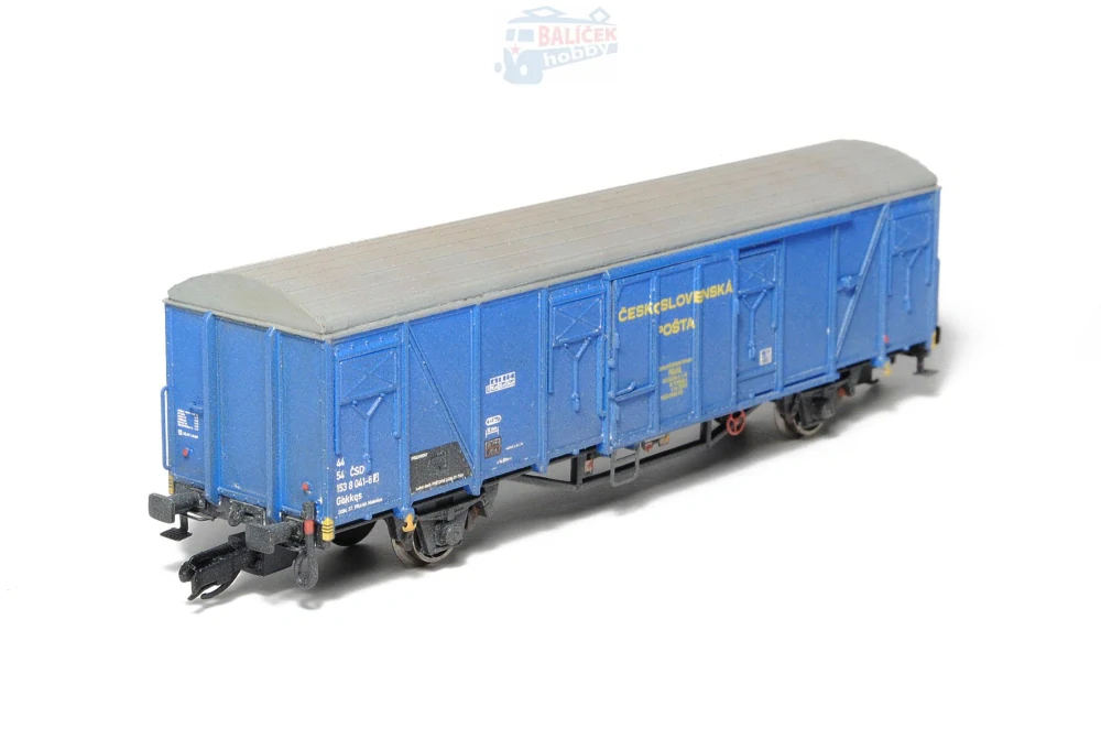 Krytý vůz Gbkkqs 12 ČSD 1:120