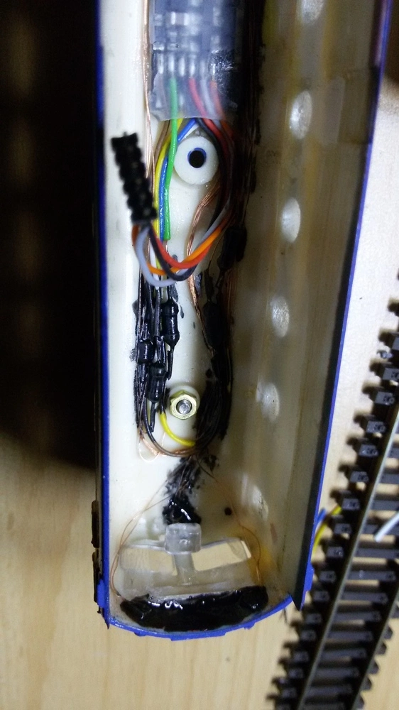 Úprava osvětlení lokomotiv, opravy