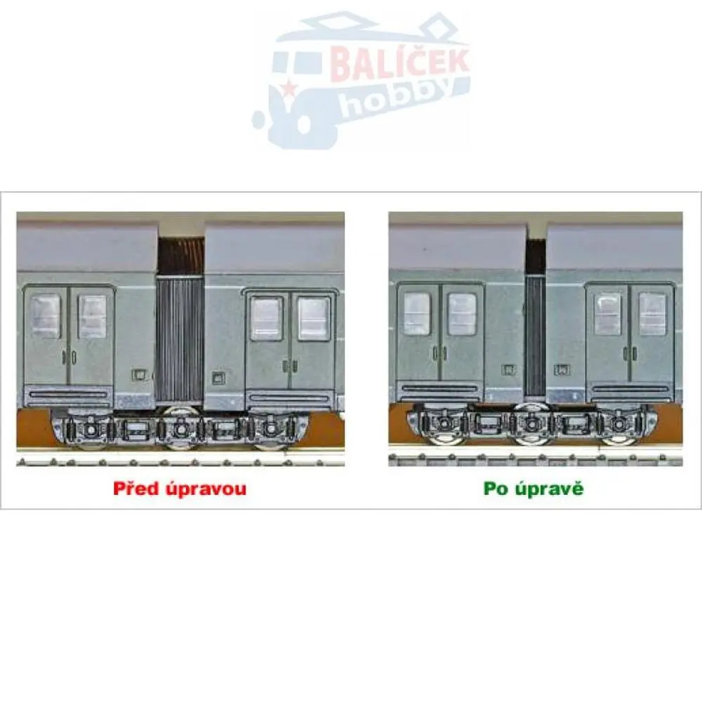 Sada na úpravu 2-dílné patrové soupravy BTTB, TT, PEHO 107