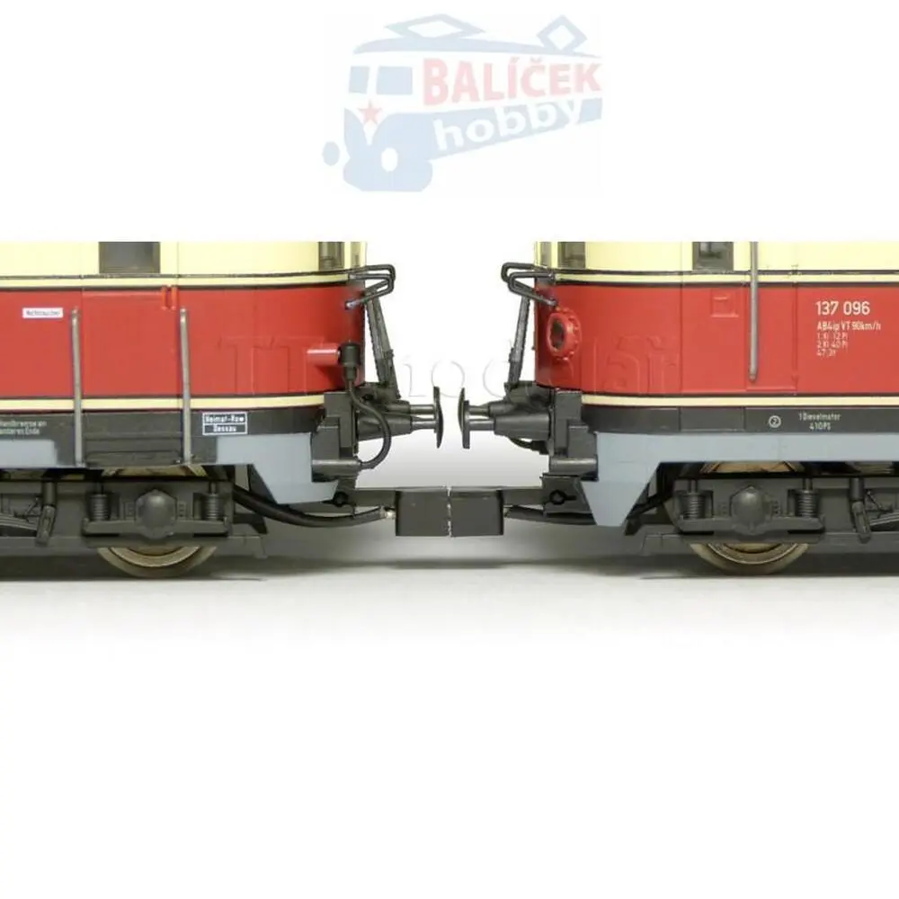 Magnetické vodivé spřáhlo pro elektrické propojení soupravy, 2pólové, 1 pár, TT, Peho 330