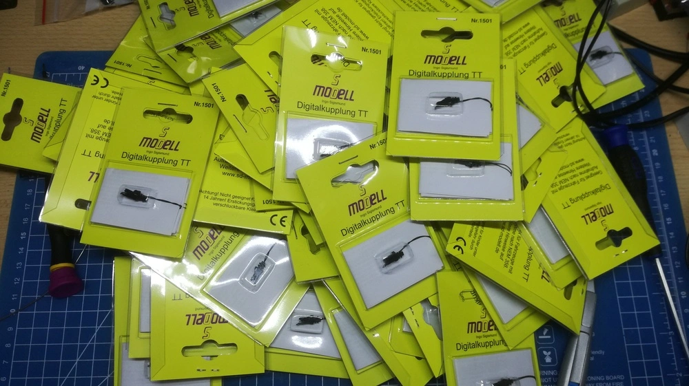 SD-MODELL - TT - digitální spřáhlo kompatabilní se spřáhly Tillig, Kuehn SD1501