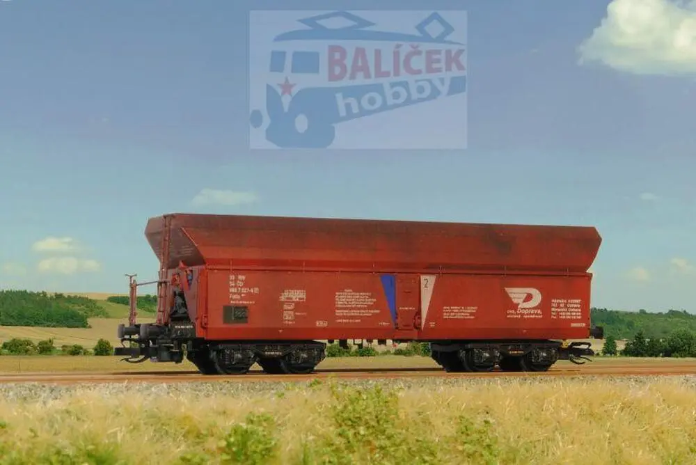 Samovýsypný vůz Falls 54 OKD, Doprava 1:120