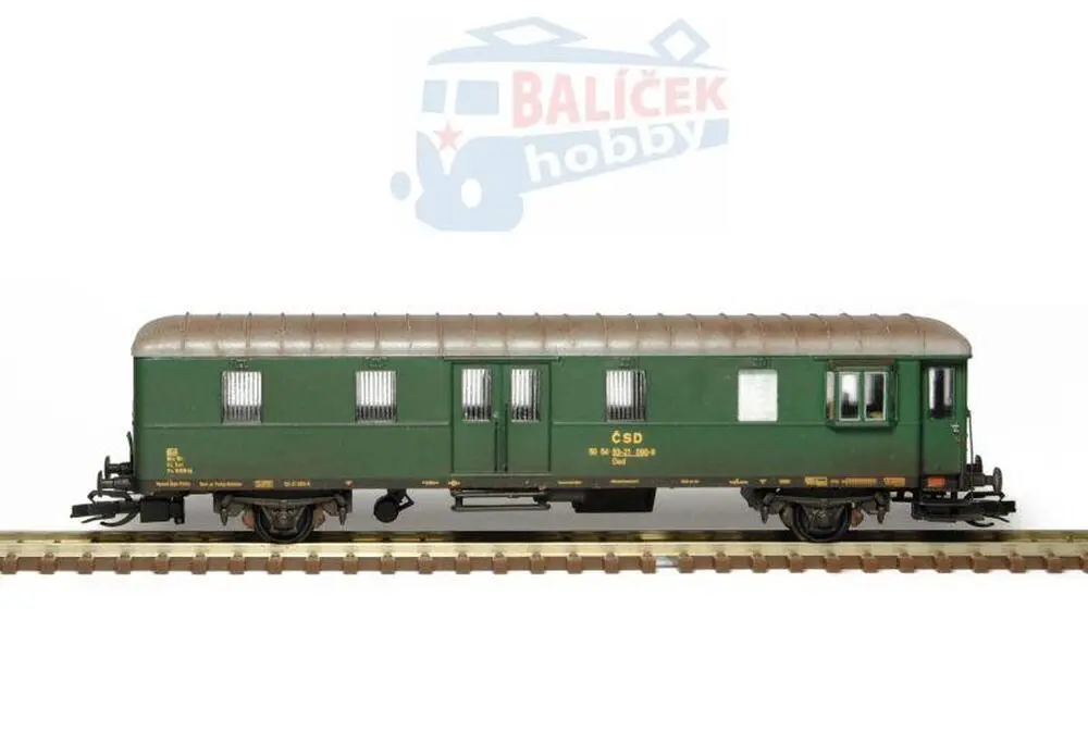 Služební vůz Dsd „Rybák“ ČSD 1:120