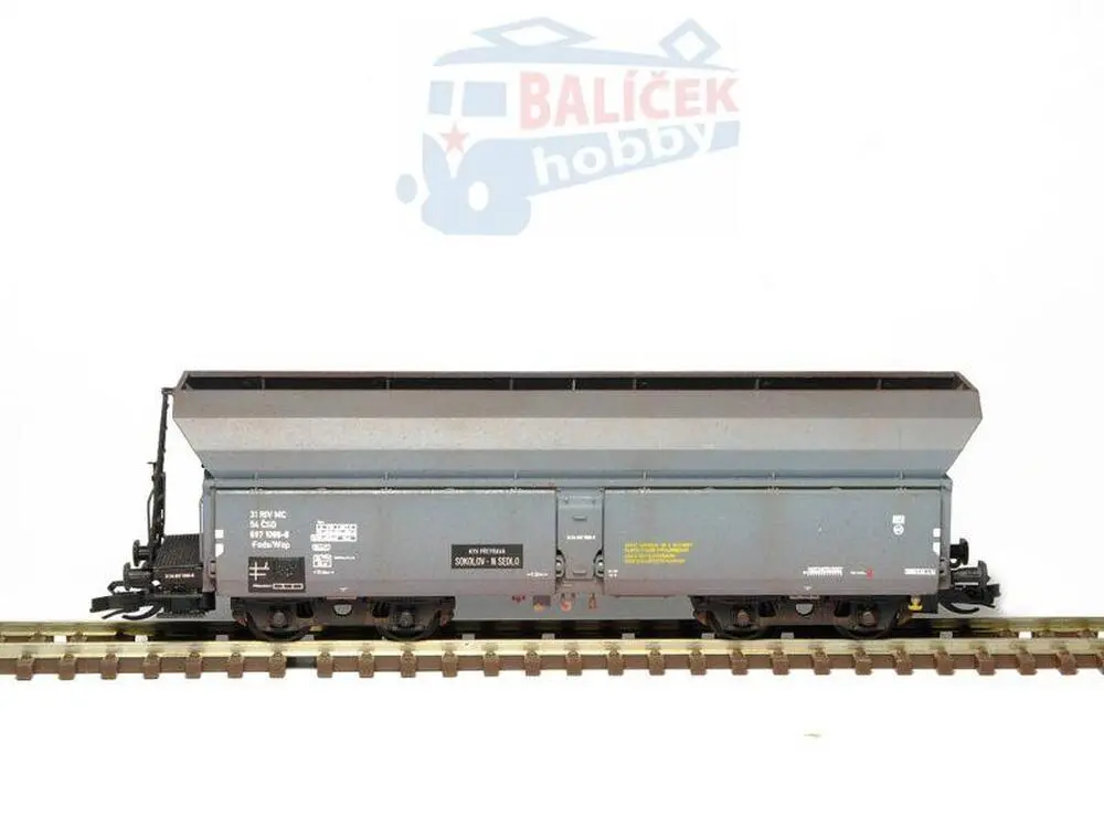 Samovýsypný vůz Fads/Wap 11 ČSD 1:120