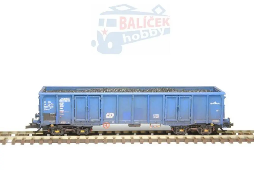 Otevřený vůz Eas-u 53 Čechofracht 1:120