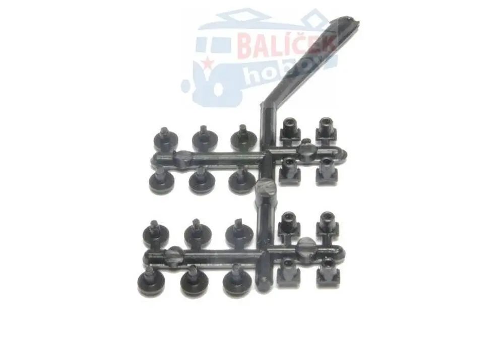 Sada kulatých nárazníků 1:120