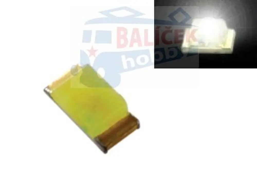 SMD Led - 0603 - studená bílá