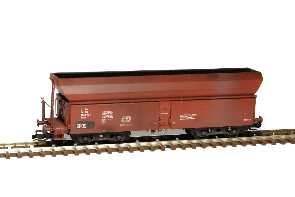 Samovýsypný vůz Falls 11 ČD/ČDC 1:120
