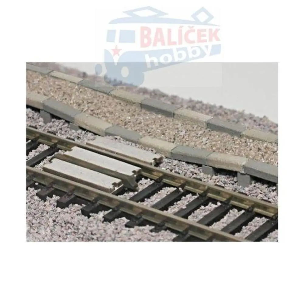 TT – Nástupištní hrana - ukončovací a přechodový díl