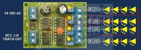 Efektový dekodér DCC-ED1 House / STE 016