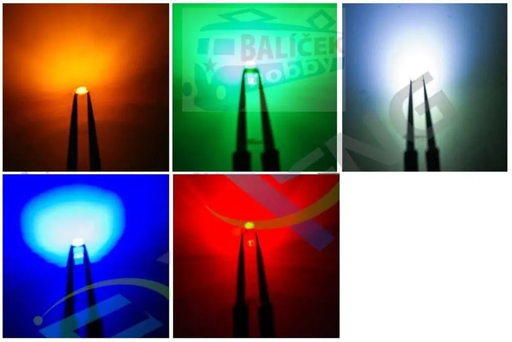 SMD Led - 0805 - žlutá