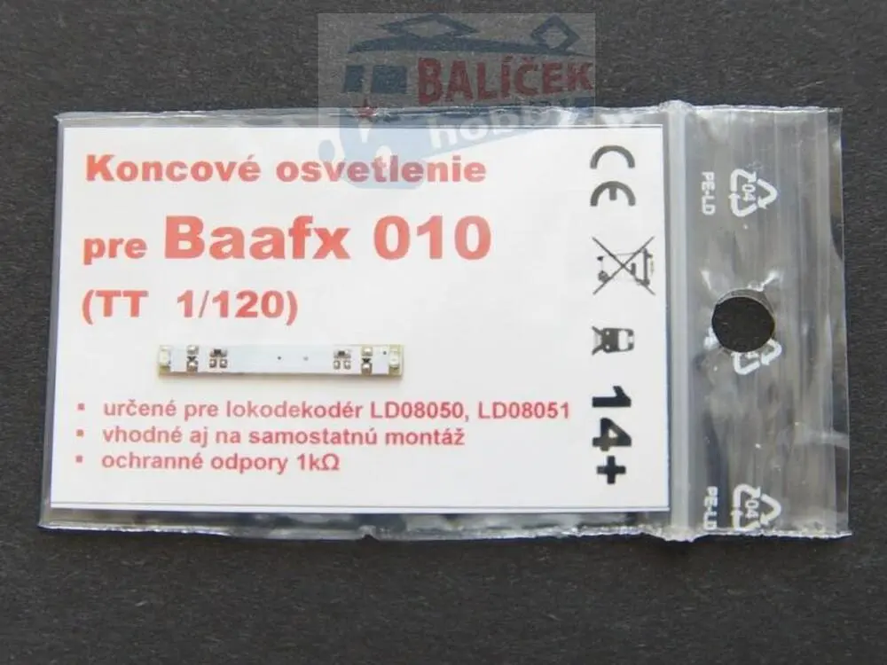 Koncové osvětlení pro Baafx / 010 - Peli