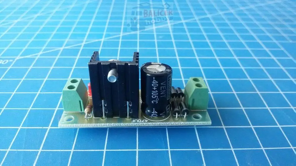 Usměrňovací modul AC 7,5-20V na DC 4,5-5V/1,2A
