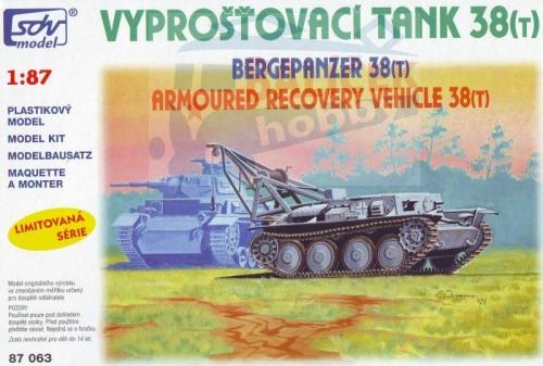 Vyprošťovací tank Praga 38(t) 1:87
