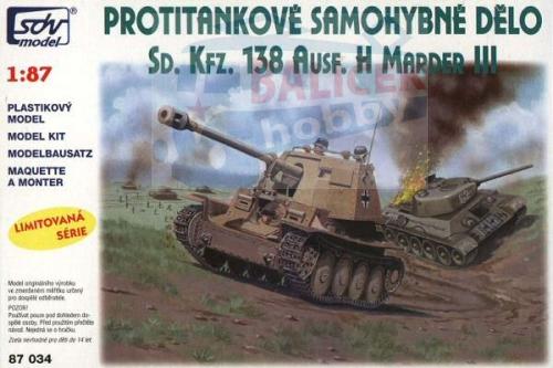 Sd. Kfz. 138 Ausf. H Marder III 1:87