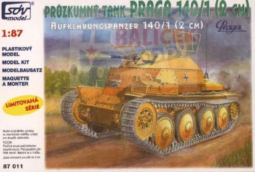Praga PzKpfw 140/1 (2cm) 1:87