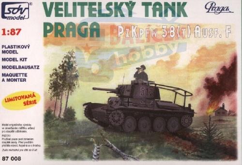  Praga Pz38 Ausf. F 1:87
