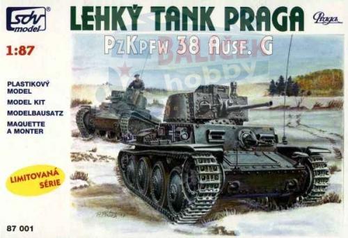 Praga Pz38 Ausf. G 1:87