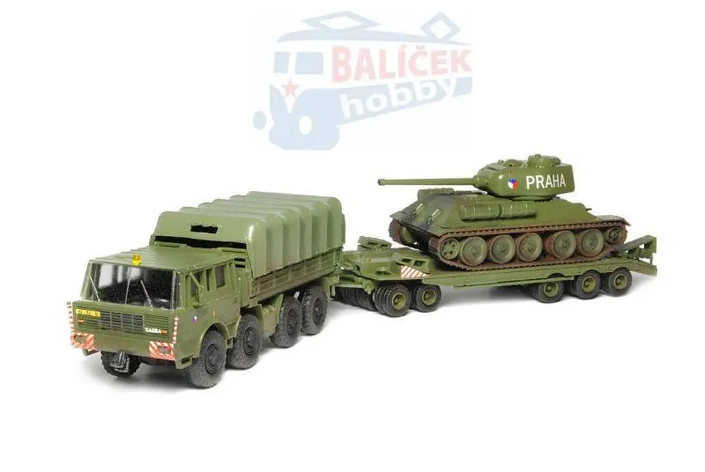 Tatra 813 8×8, P-50, T-34/85 1:87
