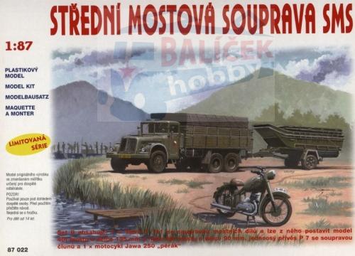 Střední mostová souprava 2.díl 1:87