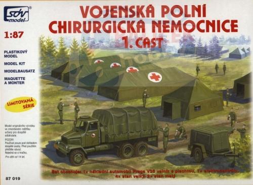 Chir. polní nemocnice 1. část 1:87