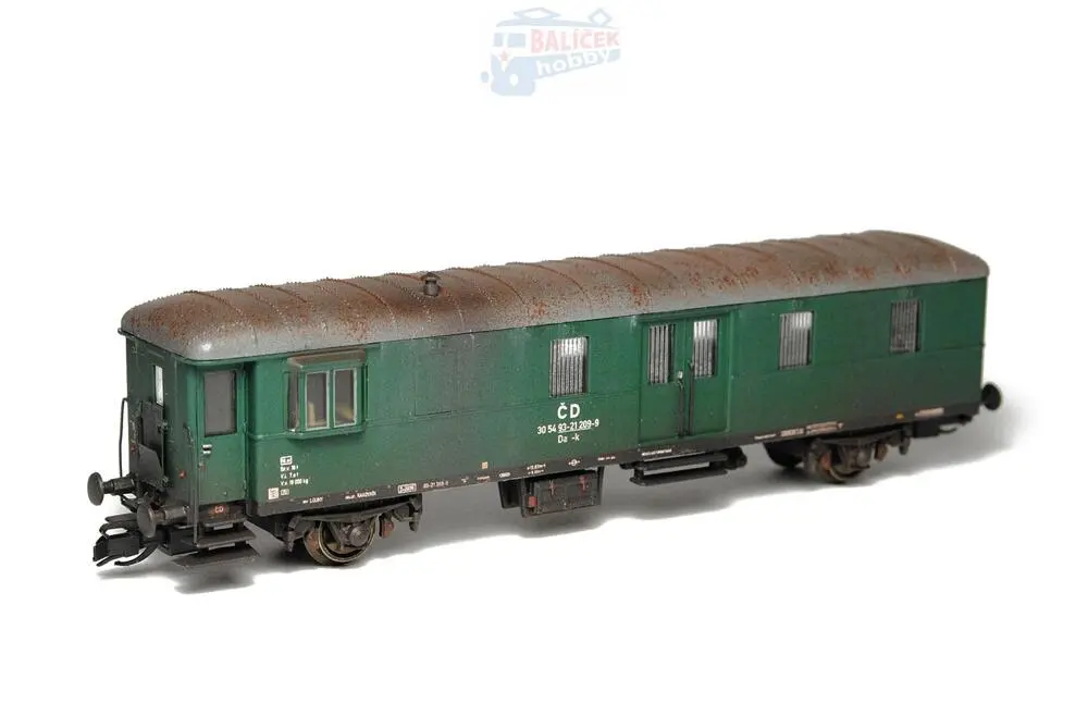 Služební vůz Dsd „Rybák“ ČD 1:120