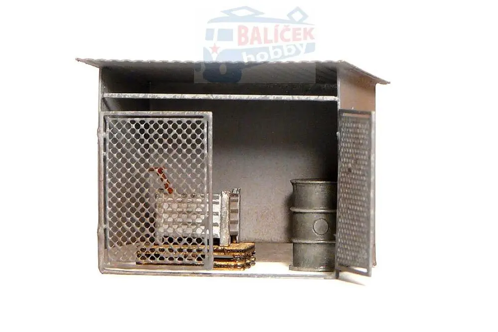 H0 - Plechový přístřešek na nářadí