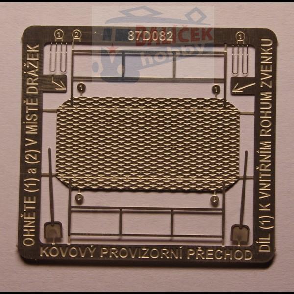 H0 - Provizorní přechod / lávka přes výkopy - typ 2