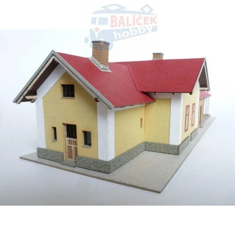  Výpravní budova Malá Hraštice H0