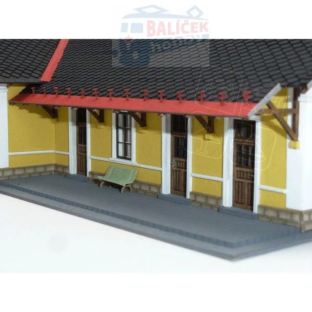 Stav. Výpravní budova Adršpach H0