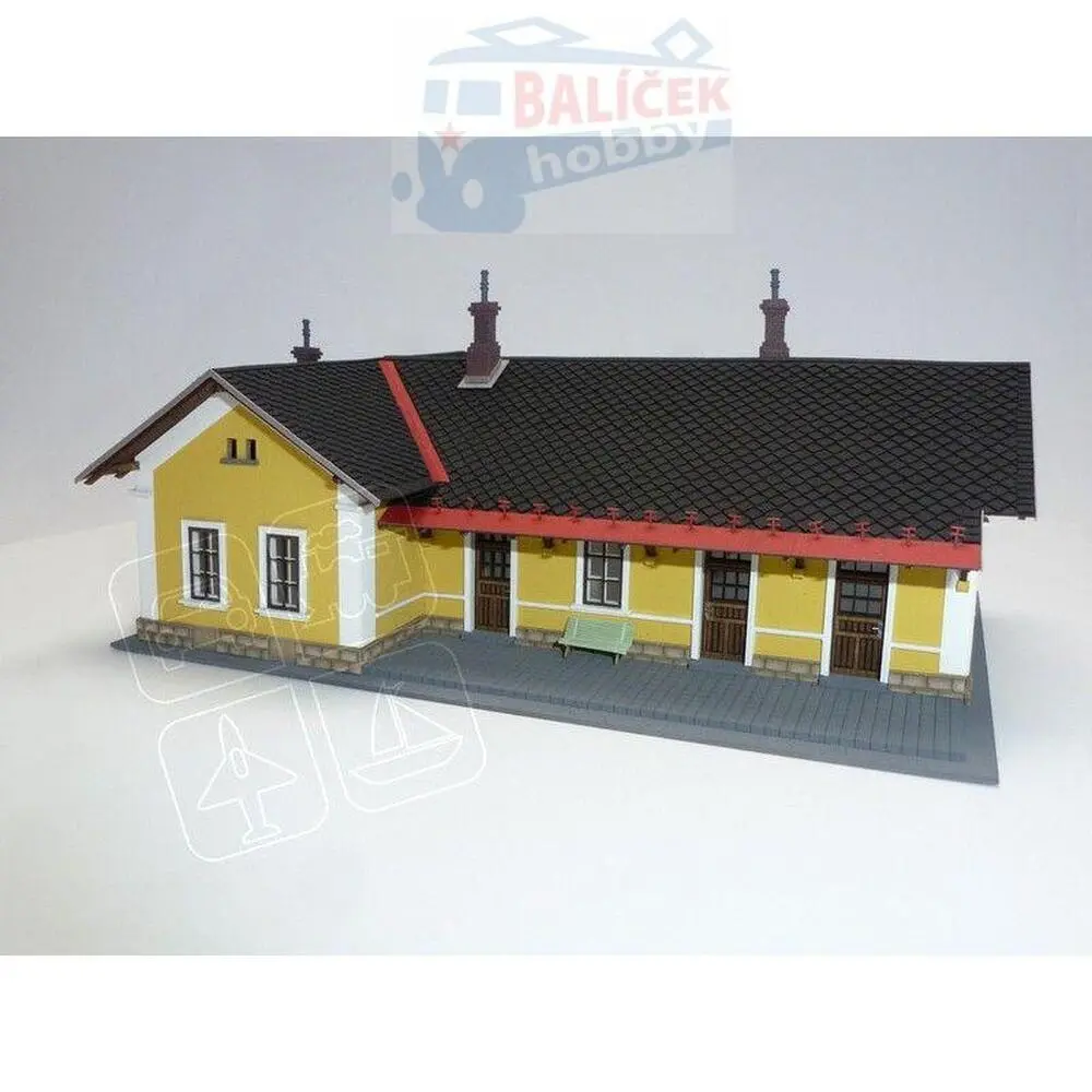 Stav. Výpravní budova Adršpach TT