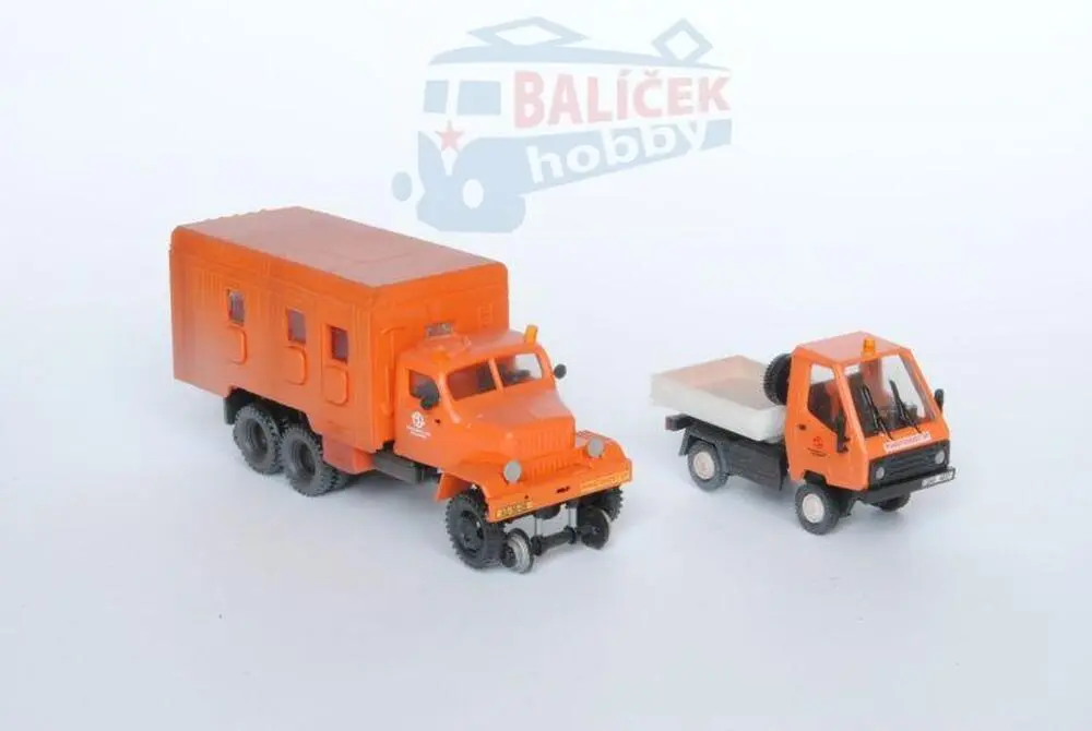 Servisní vozidla DP Praha 1:87