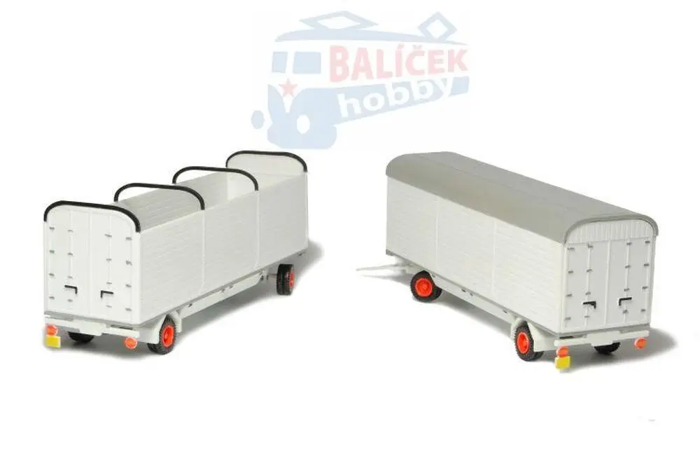 Cirkusové nákladní přívěsy, 2 kusy 1:87