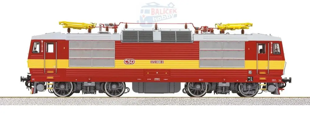 H0 - Elektrická lokomotiva řady 372 ČD cargo