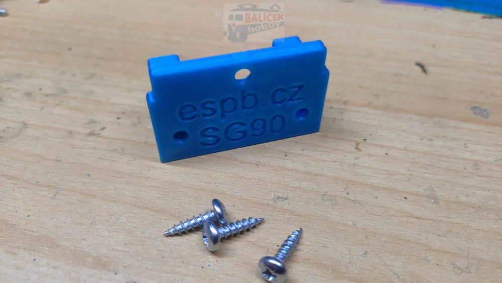 Univerzální držák pro miniaturní servo SG-90