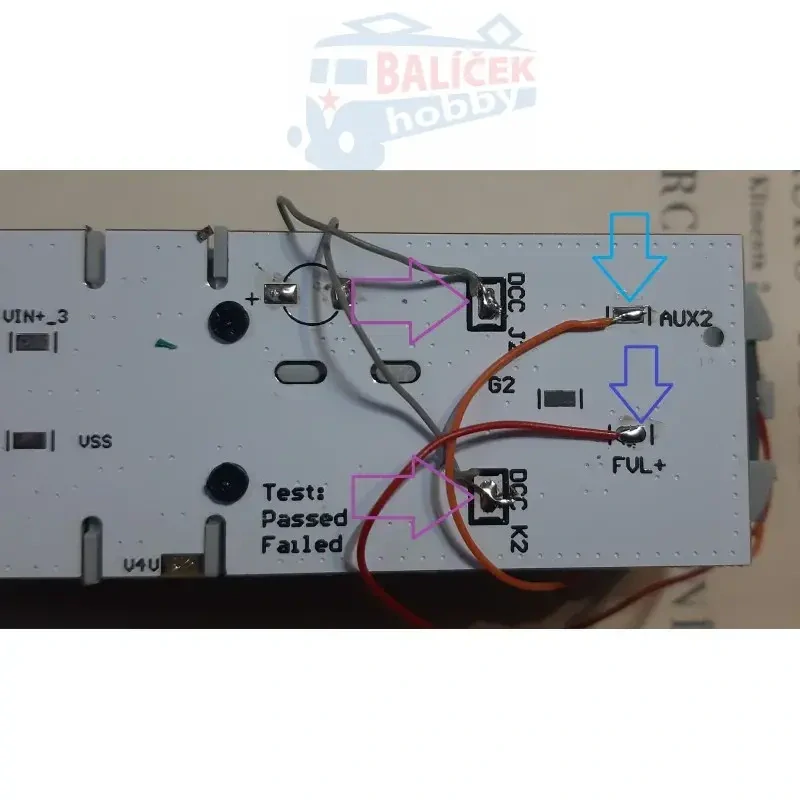 H0 - Balm/BFalm/Bix/BDtx 020 CW - sada pro osvětlení vozu MTB (DCC i analog)