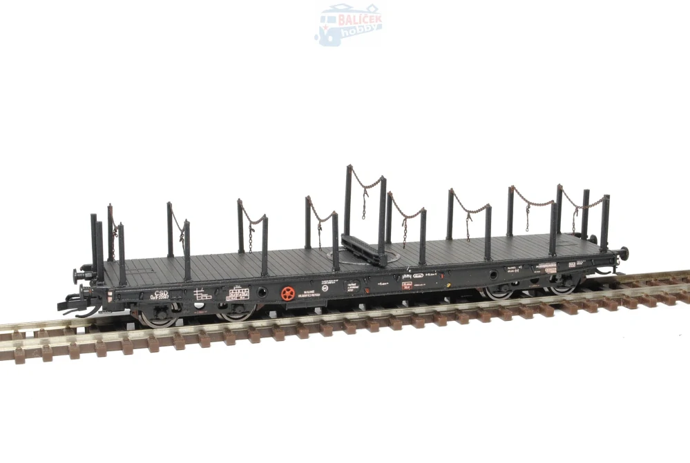 Oplenový vůz Scmms/Oa 10 ČSD 1:120