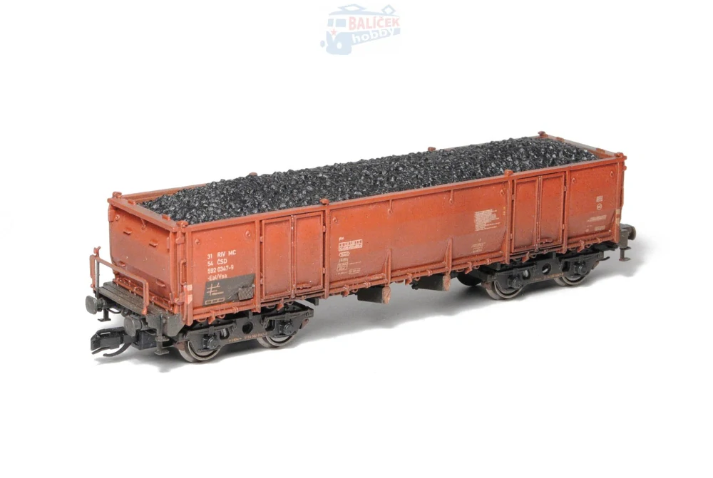 Otevřený vůz Eal/Vsa 10 ČSD 1:120