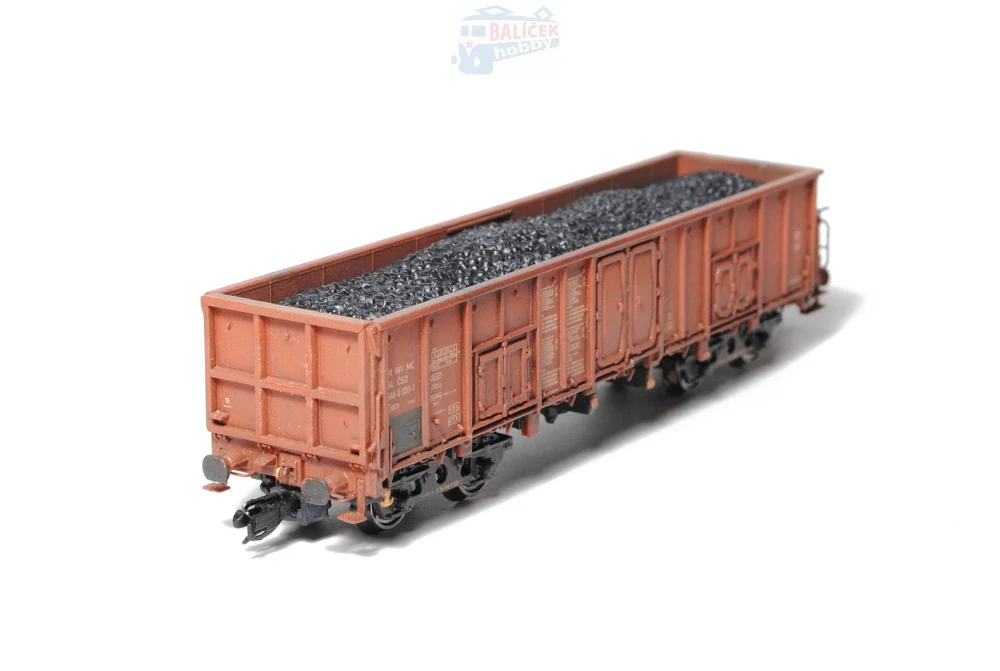 Otevřený vůz Eacs/Vase 10 ČSD 1:120