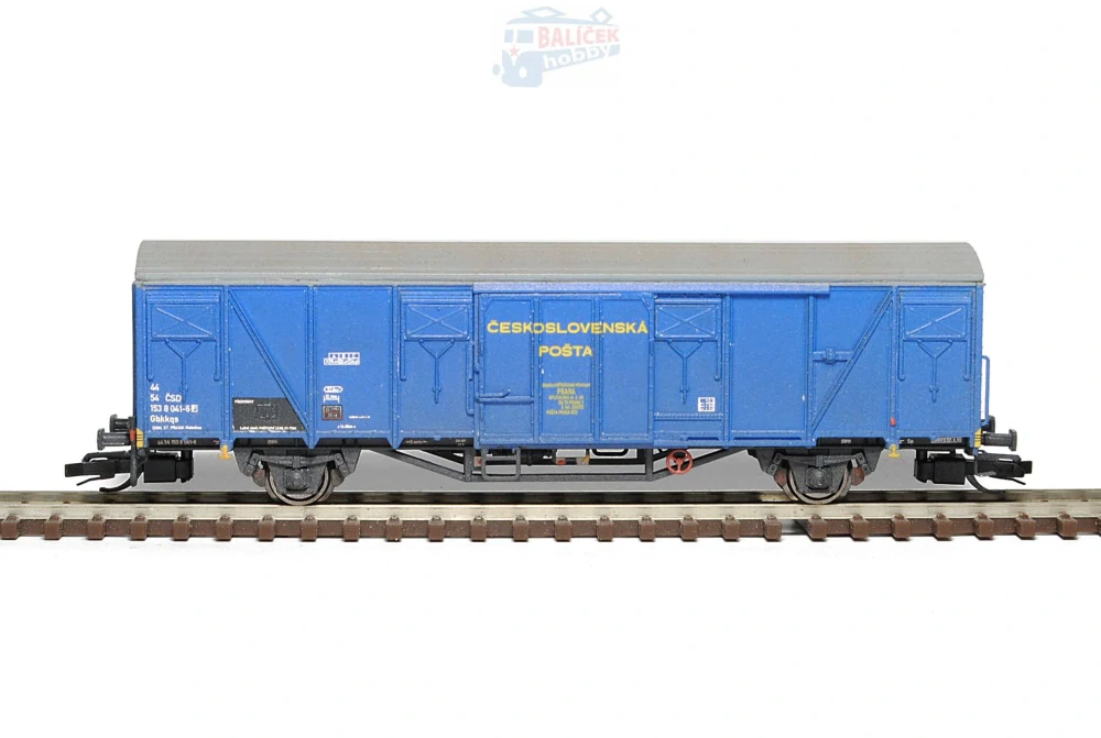 Krytý vůz Gbkkqs 12 ČSD 1:120