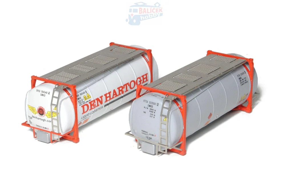 Kontejnerový vůz Sgnss 55 ČD/ČDC 1:120