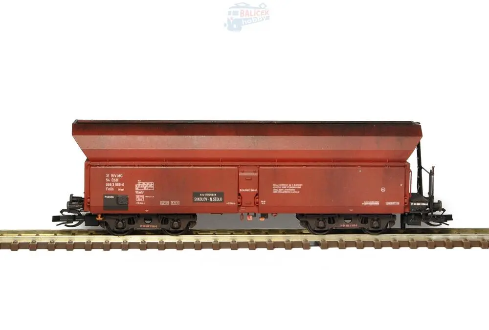 Samovýsypný vůz Falls 11 ČSD 1:120