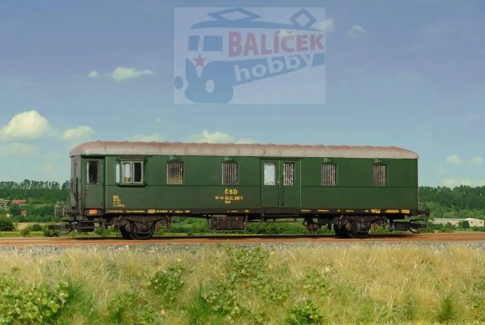 Služební vůz Dsd „Rybák“ ČSD 1:120